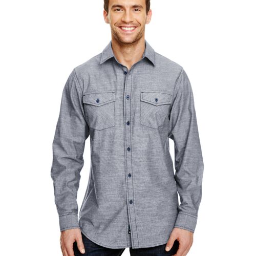 Men's Chambray Woven Shirt Thumbnail