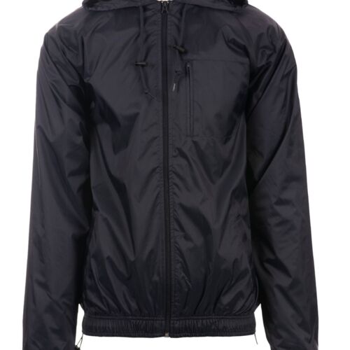 Men's Nylon Hooded Coaches Jacket Thumbnail