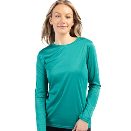 Clique Spin Eco Performance Long Sleeve Womens Tee Shirt Thumbnail