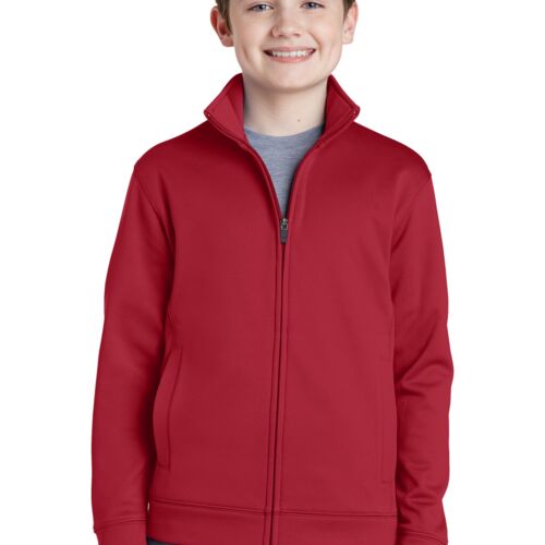 Youth Sport Wick ® Fleece Full Zip Jacket Thumbnail