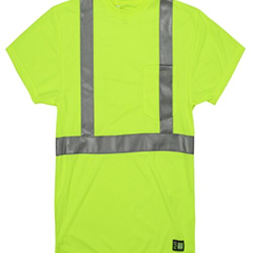 Men's Hi-Vis Class 2 Performance Pocket T-Shirt Thumbnail