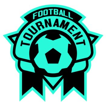 Tournament Football logo template Thumbnail