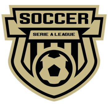 Serie a league soccer logo template Thumbnail
