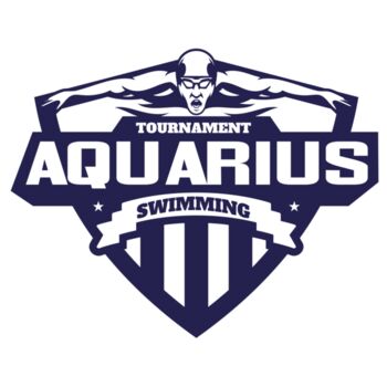 Aquarius Swimming Tournament logo template Thumbnail