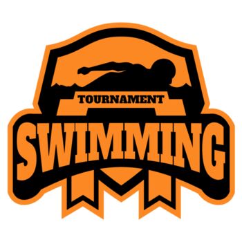 Swimming Tournament logo template 03 Thumbnail