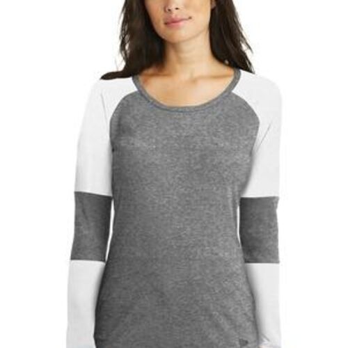® Ladies Tri Blend Performance Baseball Tee Thumbnail