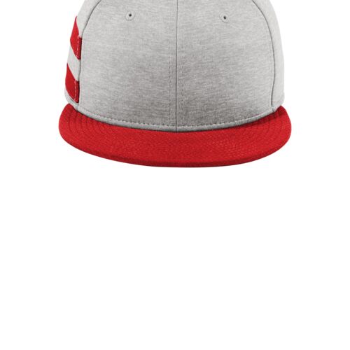 ® Shadow Heather Striped Flat Bill Snapback Cap Thumbnail