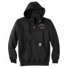 Rain Defender ® Paxton Heavyweight Hooded Zip Mock Sweatshirt Thumbnail