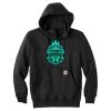 Rain Defender ® Paxton Heavyweight Hooded Zip Mock Sweatshirt Thumbnail