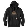 Rain Defender ® Paxton Heavyweight Hooded Zip Mock Sweatshirt Thumbnail
