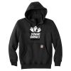 Rain Defender ® Paxton Heavyweight Hooded Zip Mock Sweatshirt Thumbnail