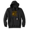 Rain Defender ® Paxton Heavyweight Hooded Zip Mock Sweatshirt Thumbnail