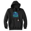 Rain Defender ® Paxton Heavyweight Hooded Zip Mock Sweatshirt Thumbnail